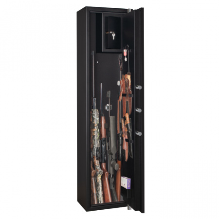 Оружейный сейф GunSafe Бизон-5 Черный